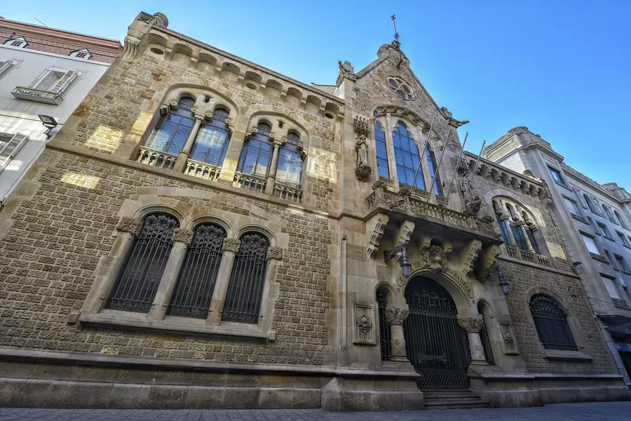 Vista frontal Fundacio 1859 Caixa Sabadell